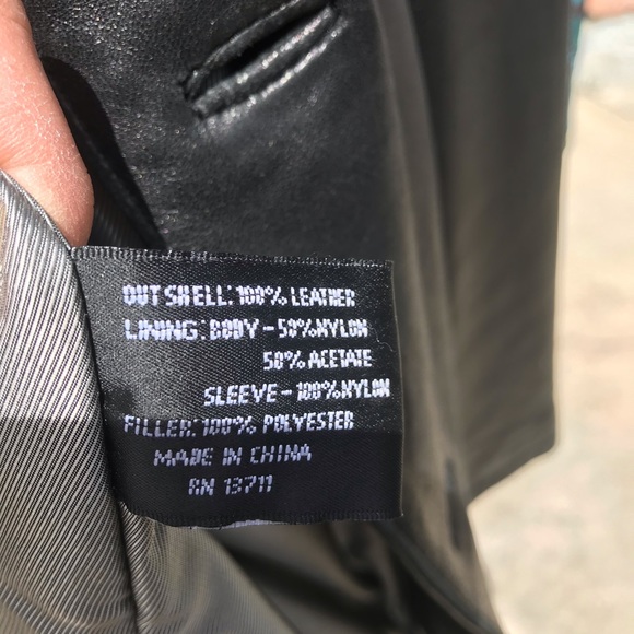 Men's Leather jacket - Picture 5 of 10